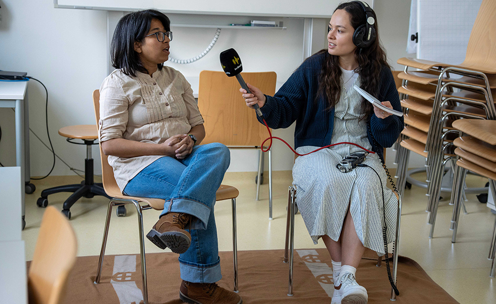 Aiindrila Dhara (MUNI) about her research in podcast series